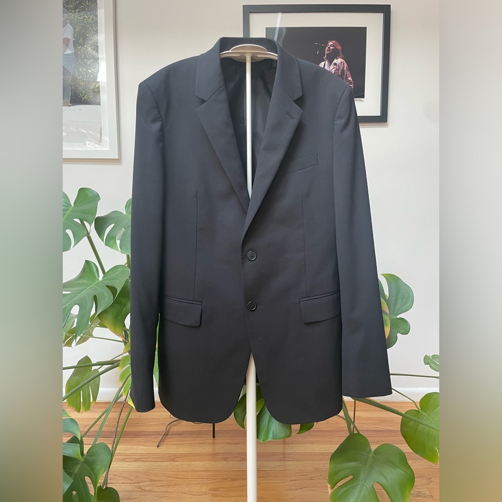 Theory Chambers Slim Fit Blazer - Black, 100% wool